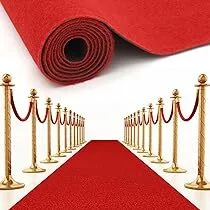Red Carpet Runner  3"X10 Feet 