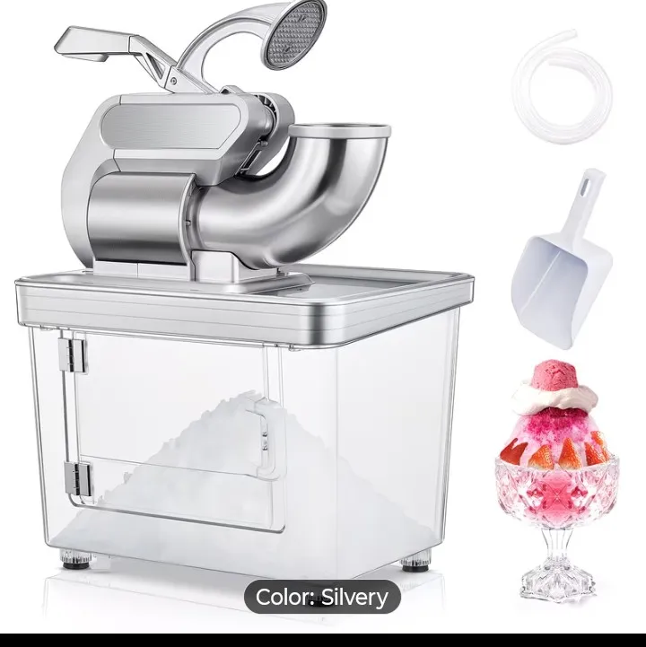 Snowcone Machine W/1 Bottle of 24 oz Syrup &  20 Cups