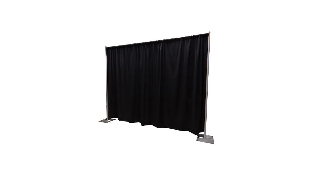 Black Drape Per Foot 
