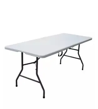 6 ft Long Table White