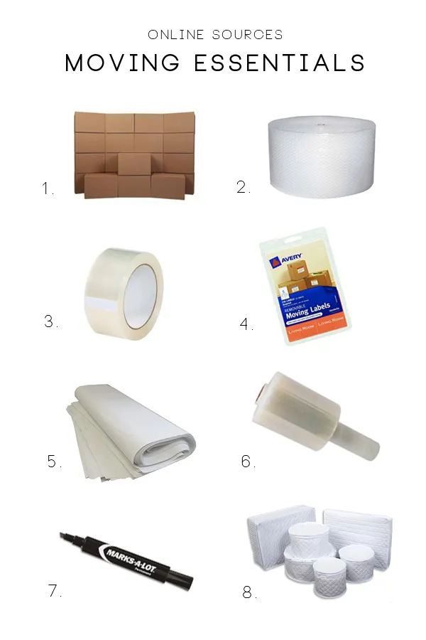 Moving Supplies