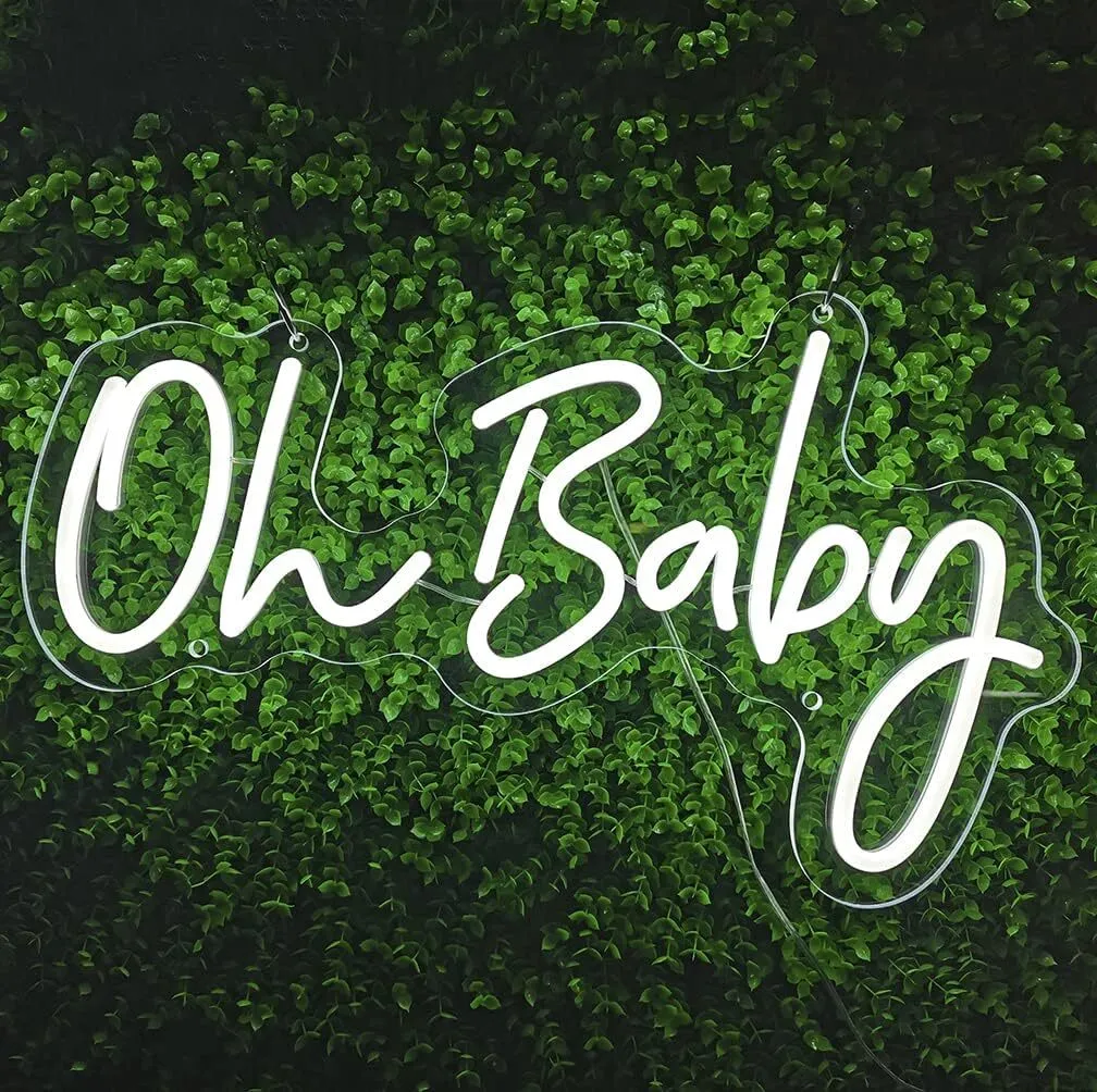 Oh Baby LED Sign