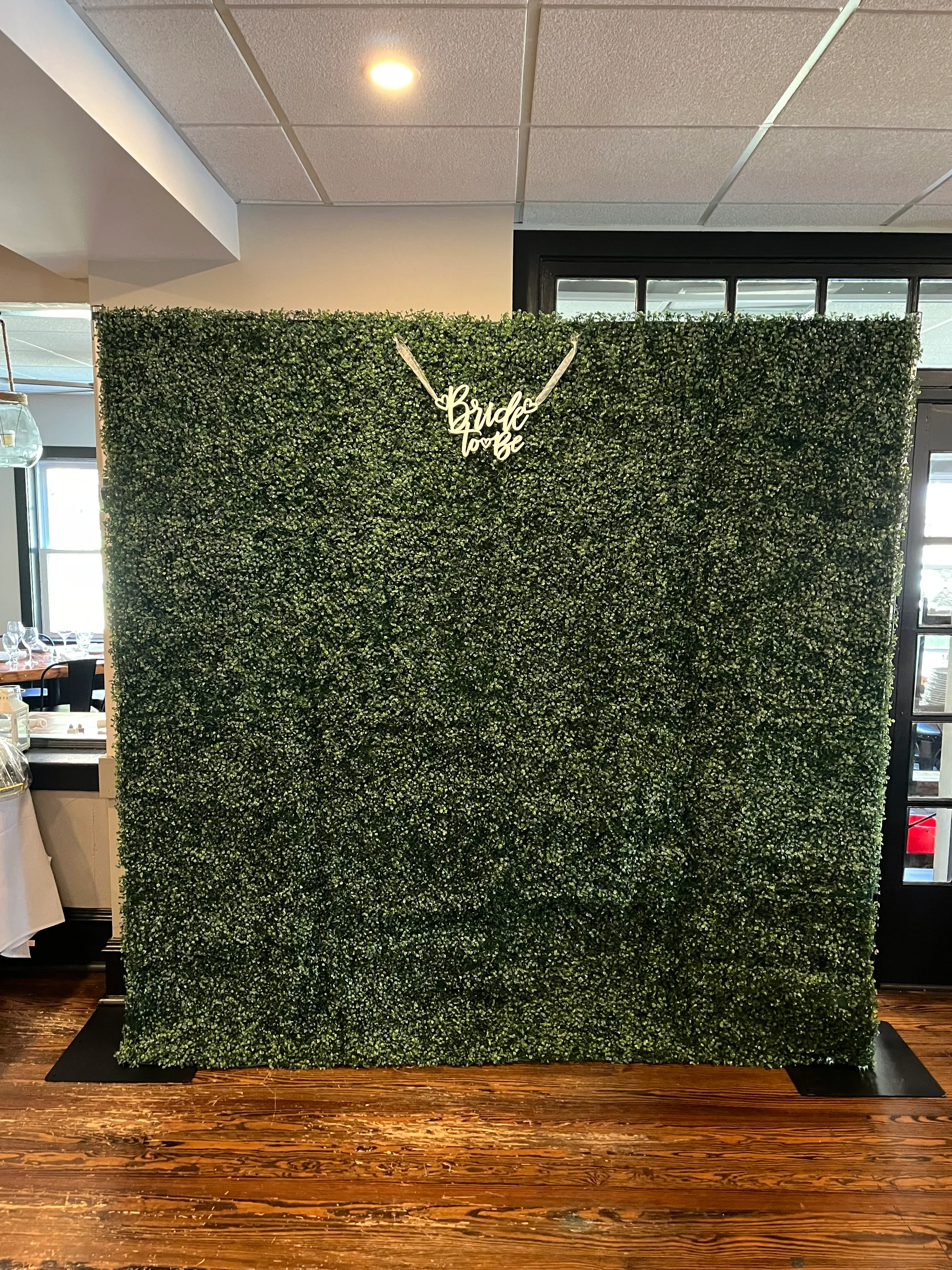Faux Grass Backdrop