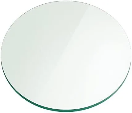 10" Round Mirror Trays, Mirror Tiles