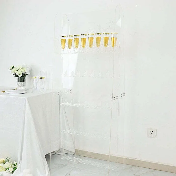 5ft Acrylic Champagne Wall