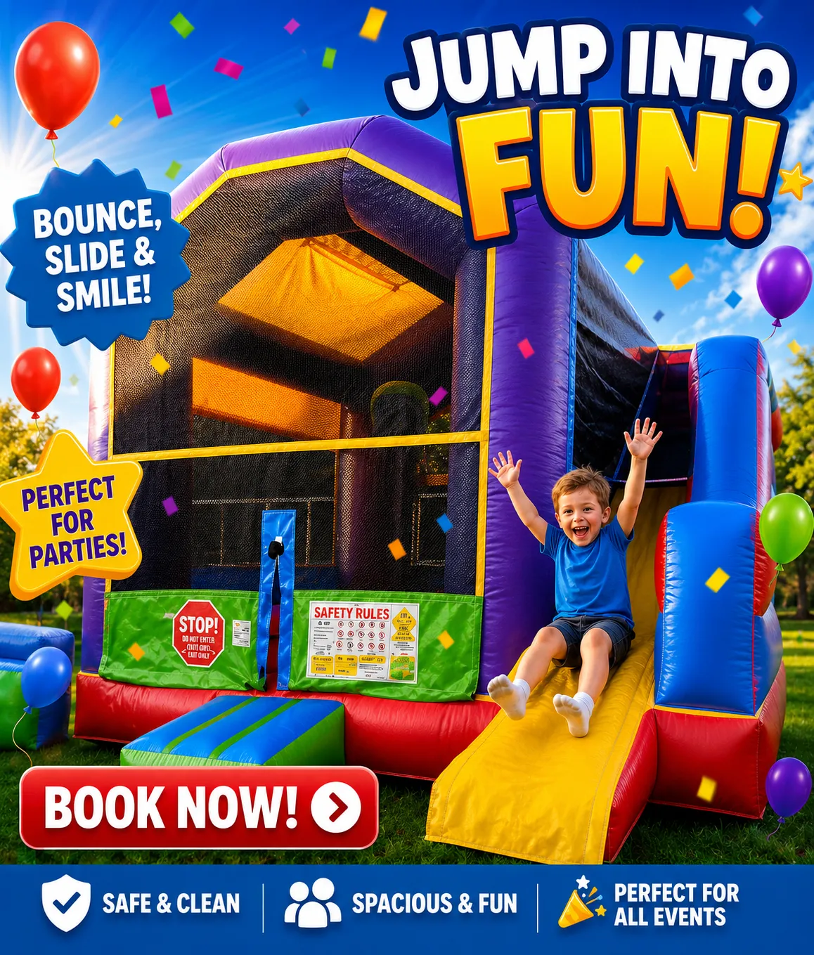 Crazy Bounce With Slide
