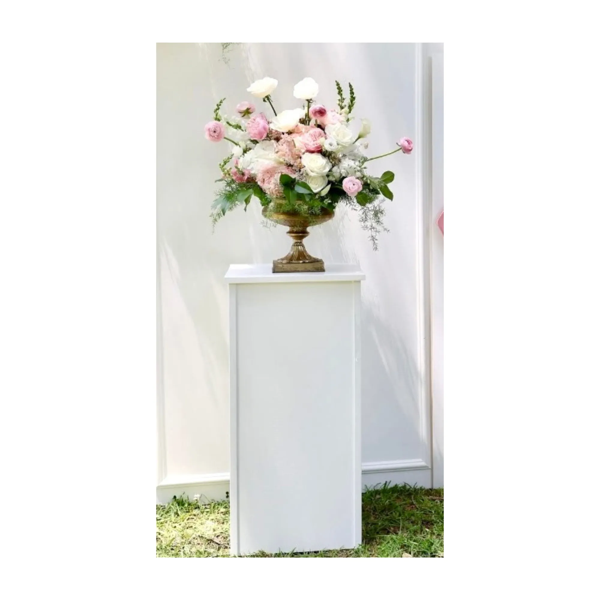 Wood Pedestal Stand