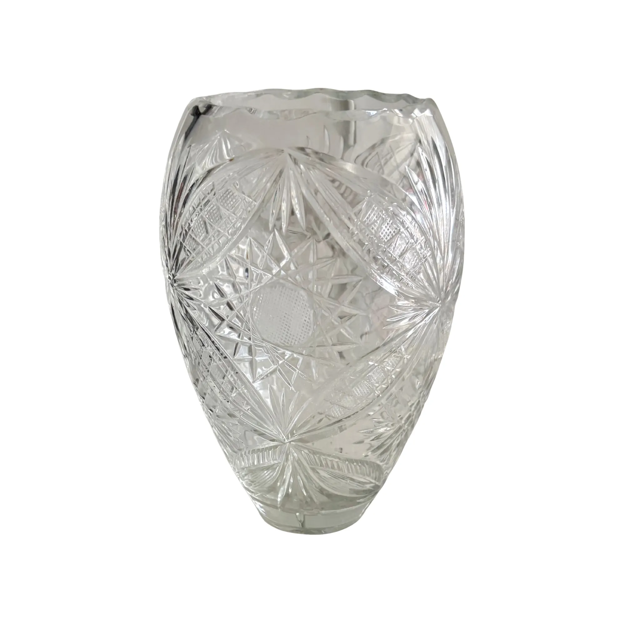 Crystal Vase 9.5 Inch