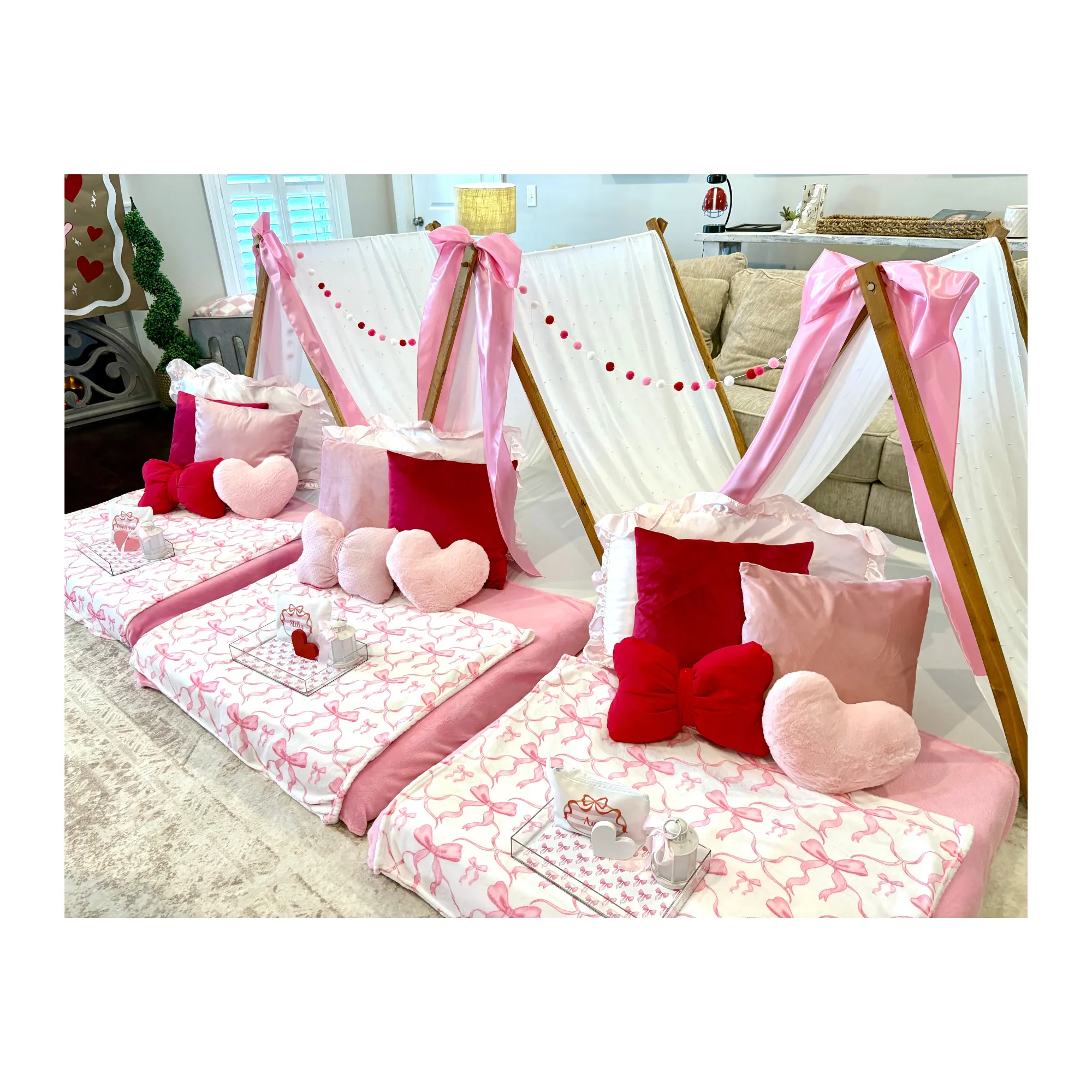 TeePee Sleepover Party
