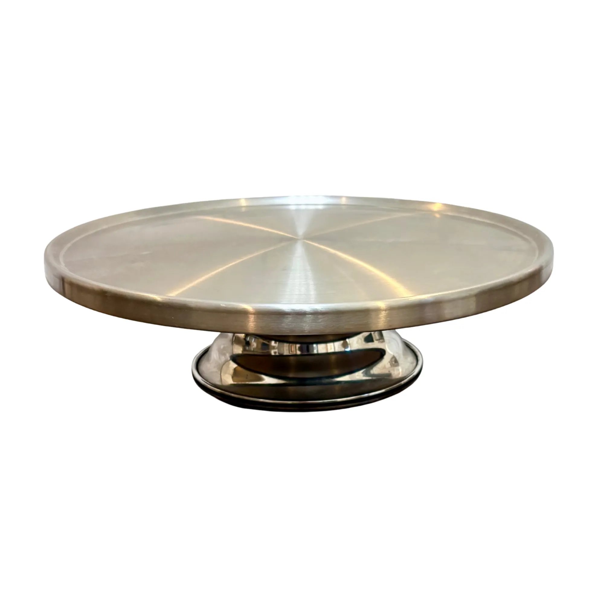 Silver Stainless Cake Stand