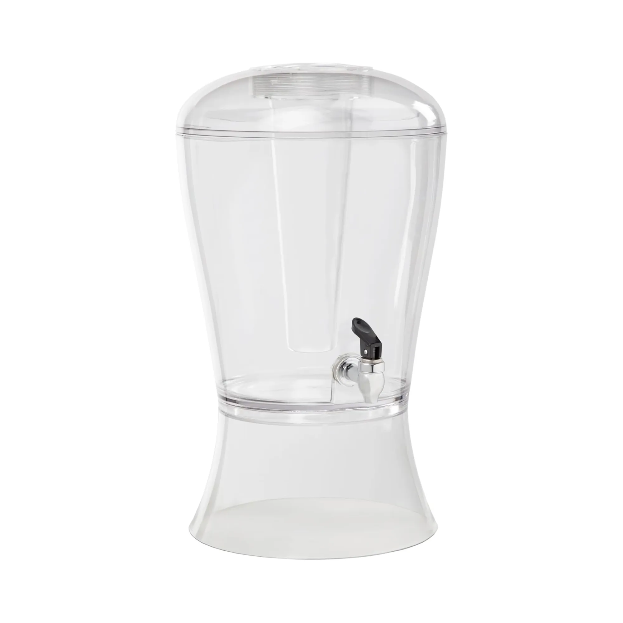 Beverage Dispenser, 3 Gallon Clear Acrylic