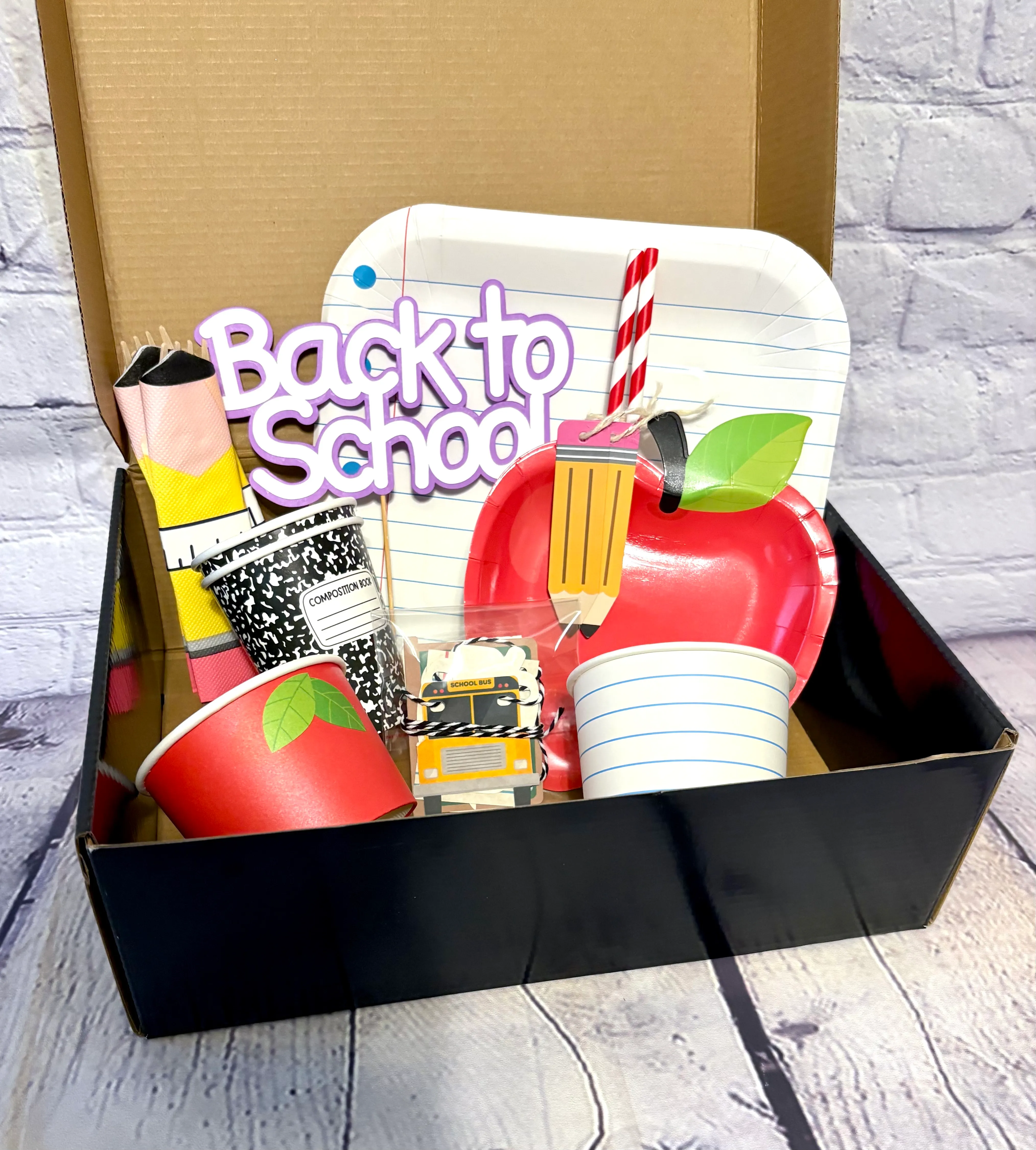 Back to School Party Box