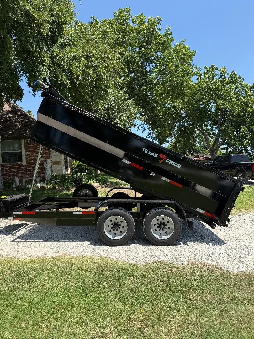 7ft x 14ft   16k lbs   Automatic Dump Trailer