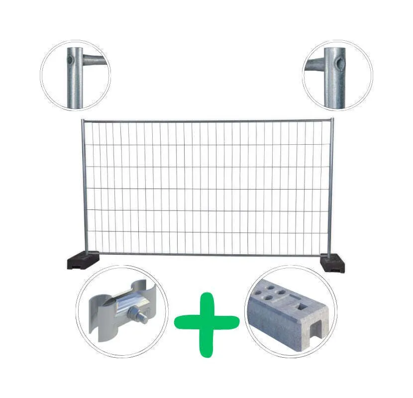 Bauzaun inkl. Füße