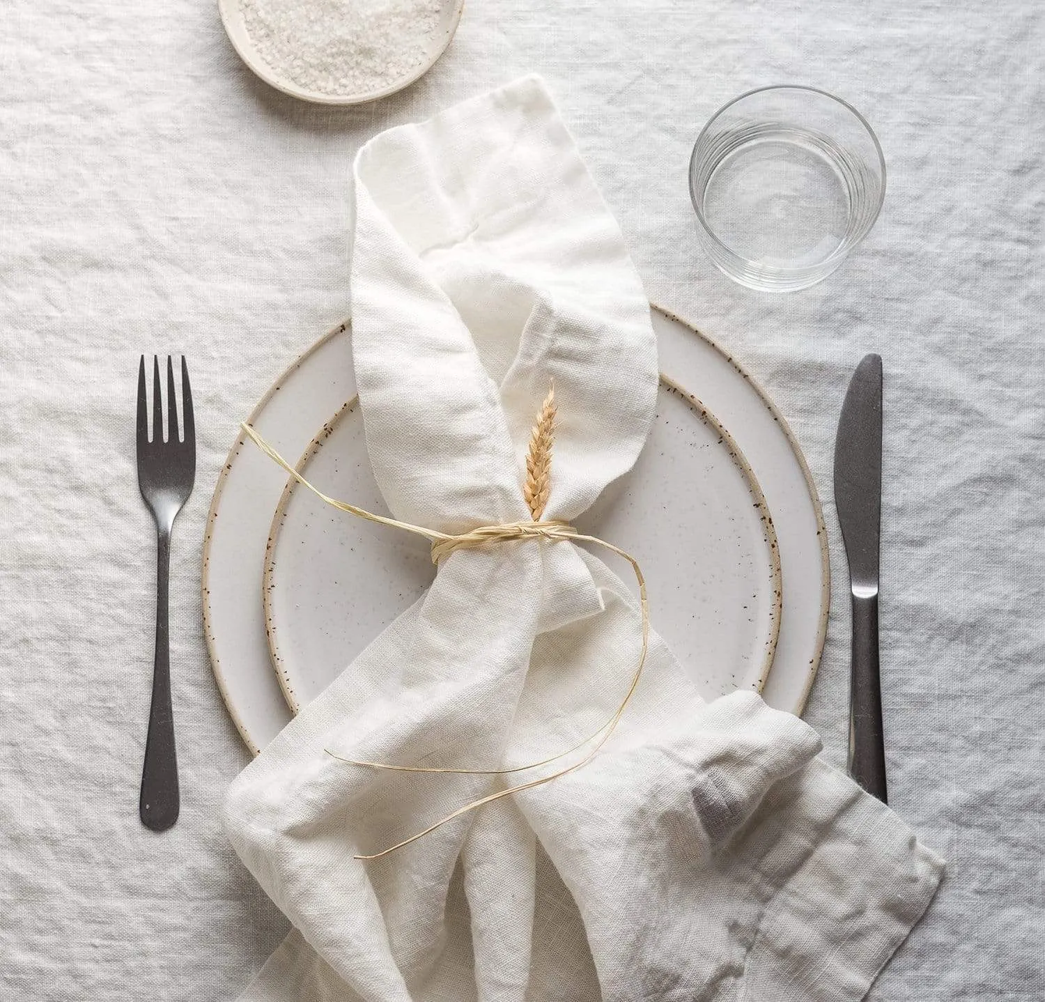 White Fabric Napkin