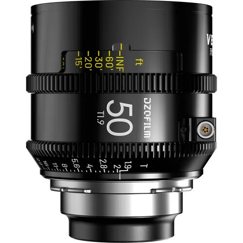 DZOFilm Vespid2 50mm T1.9 Prime Lens (ARRI PL, Imperial)