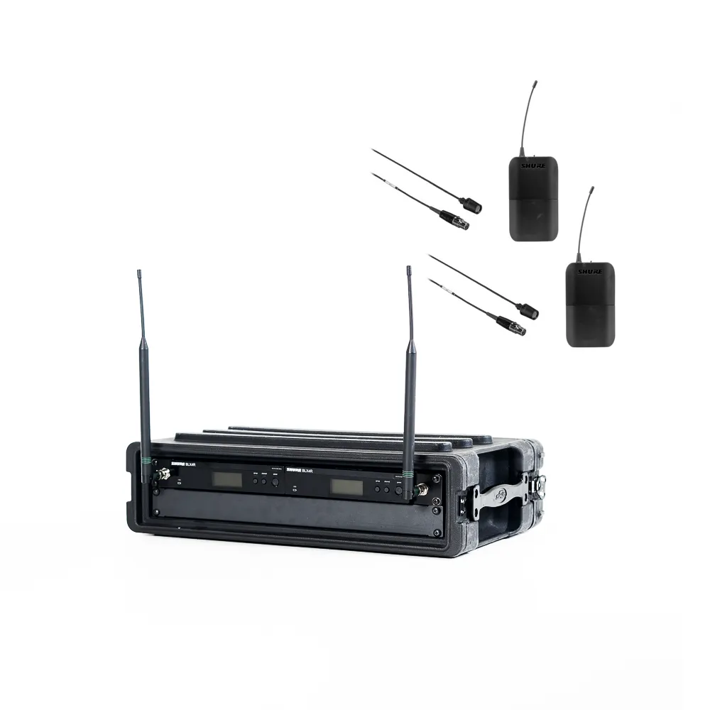 BLX Dual Lavalier Mic System Rack
