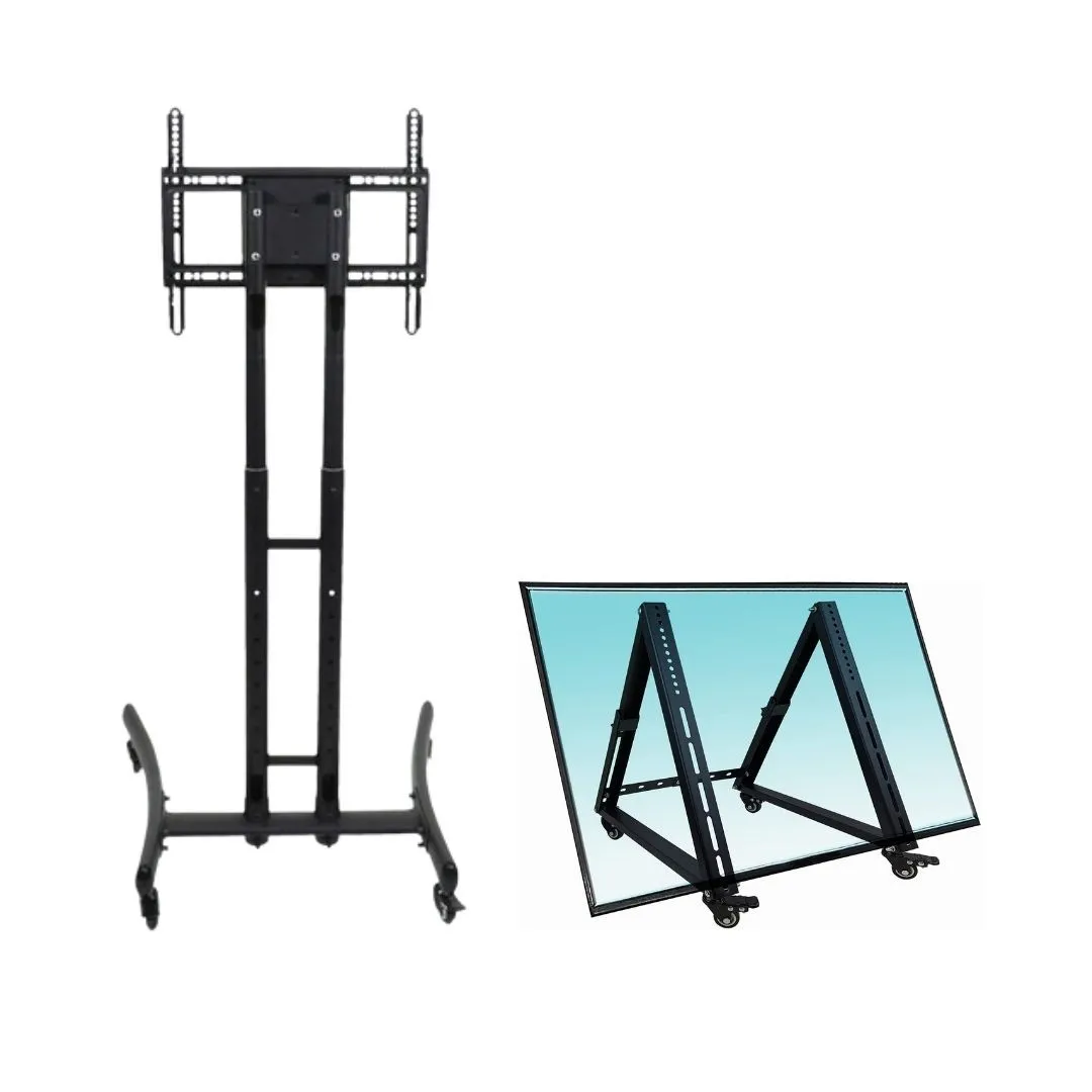 Adjustable Rolling TV Stand