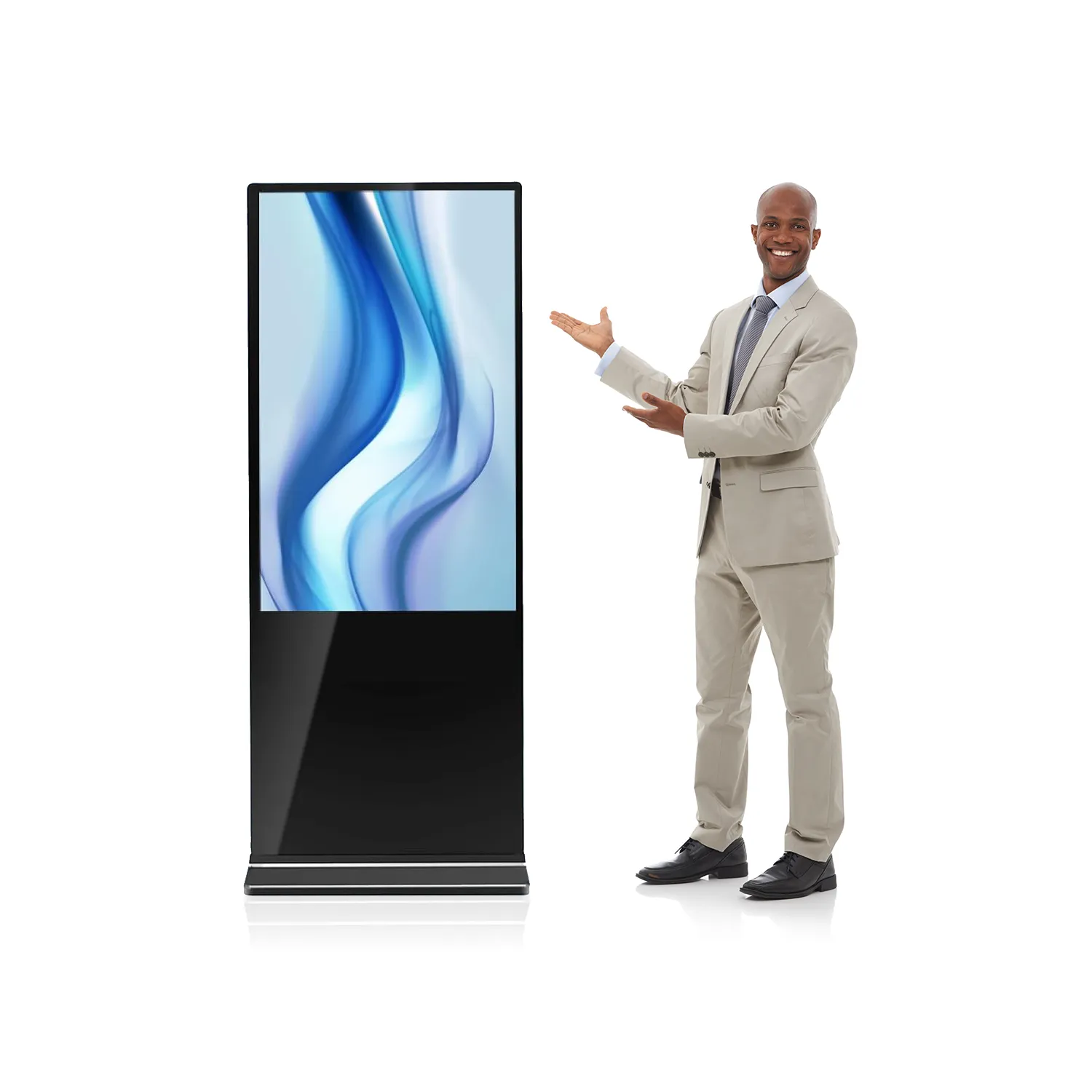 43" Floor Standing Display Kiosk