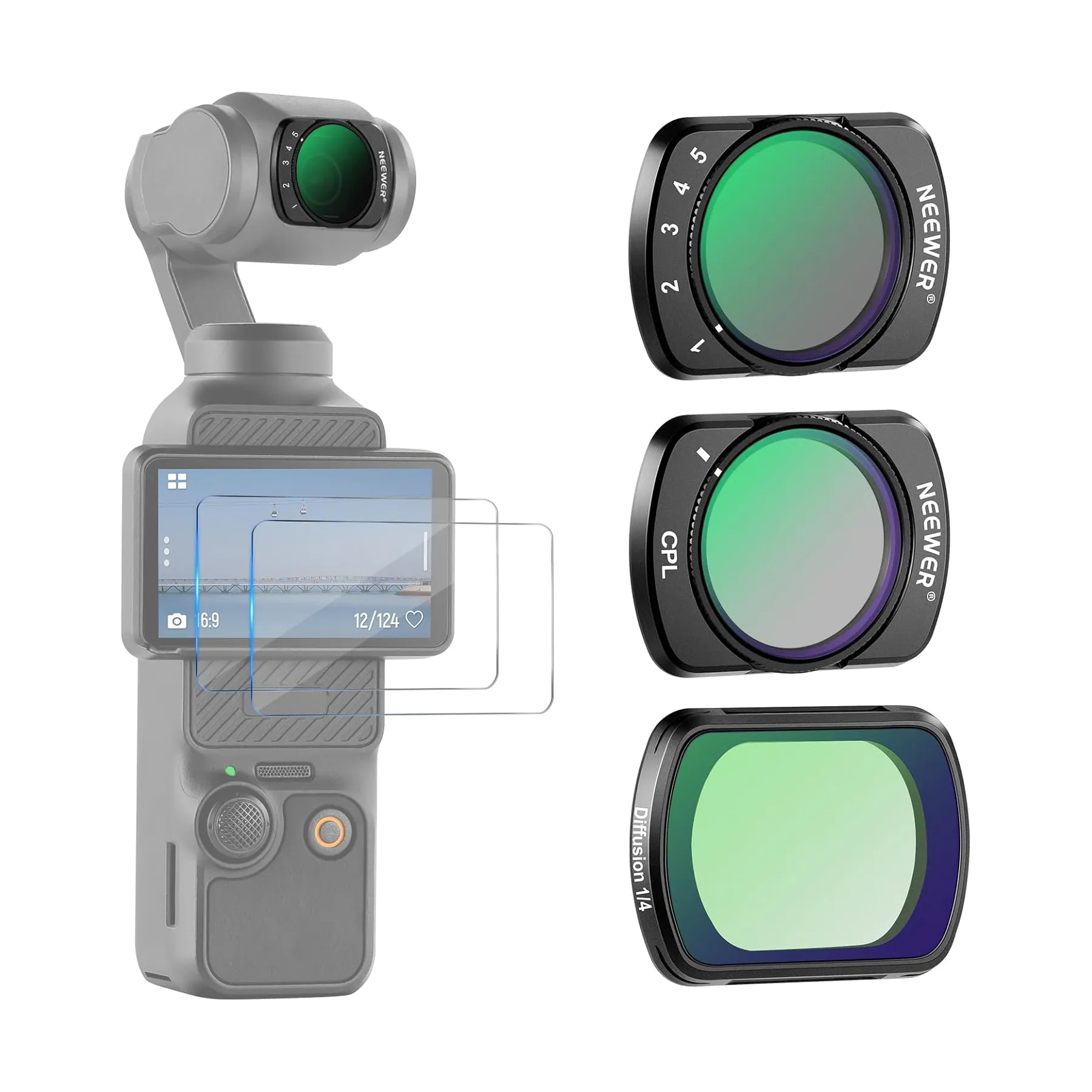 ND Filter Set for DJI Osmo Pocket 3