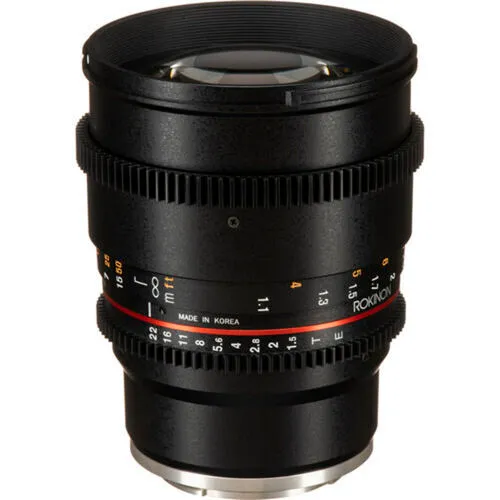 Rokinon 85mm T1.5 Cine DS Lens for Canon EF Mount