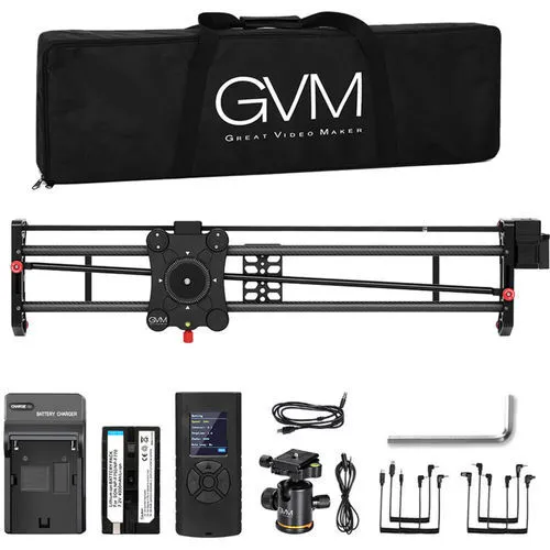 GVM Motorized Carbon Fiber Slider