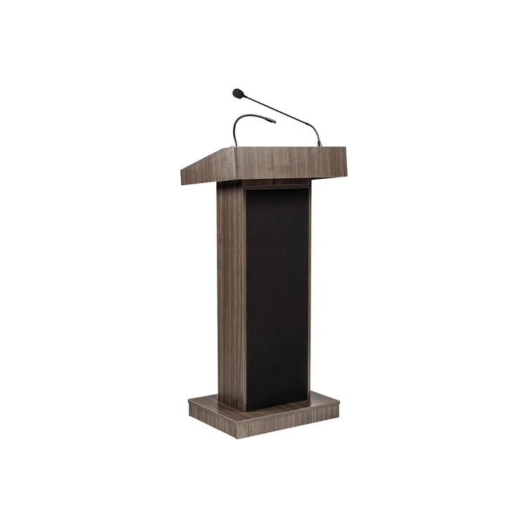 Ribenwood Lectern (Built-in Speaker | Mic | Light)