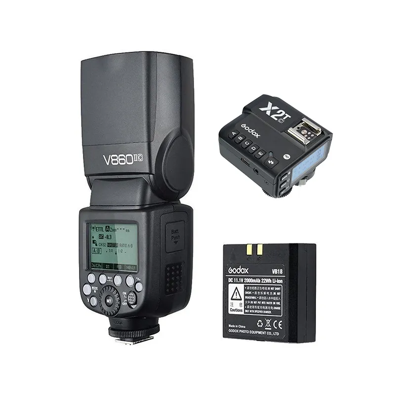 Godox V860II + Trigger Bundle