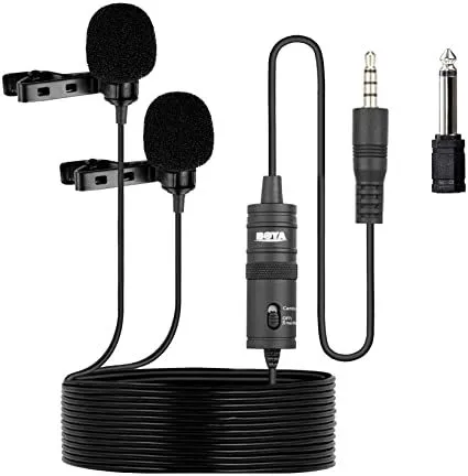 BOYA Dual Lavalier Mic