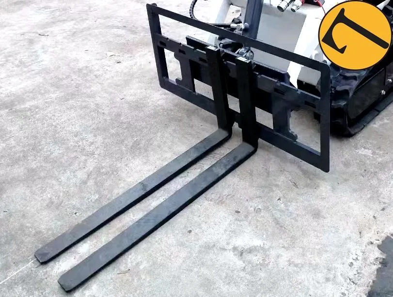 Small Skid Loader Fork Attachment