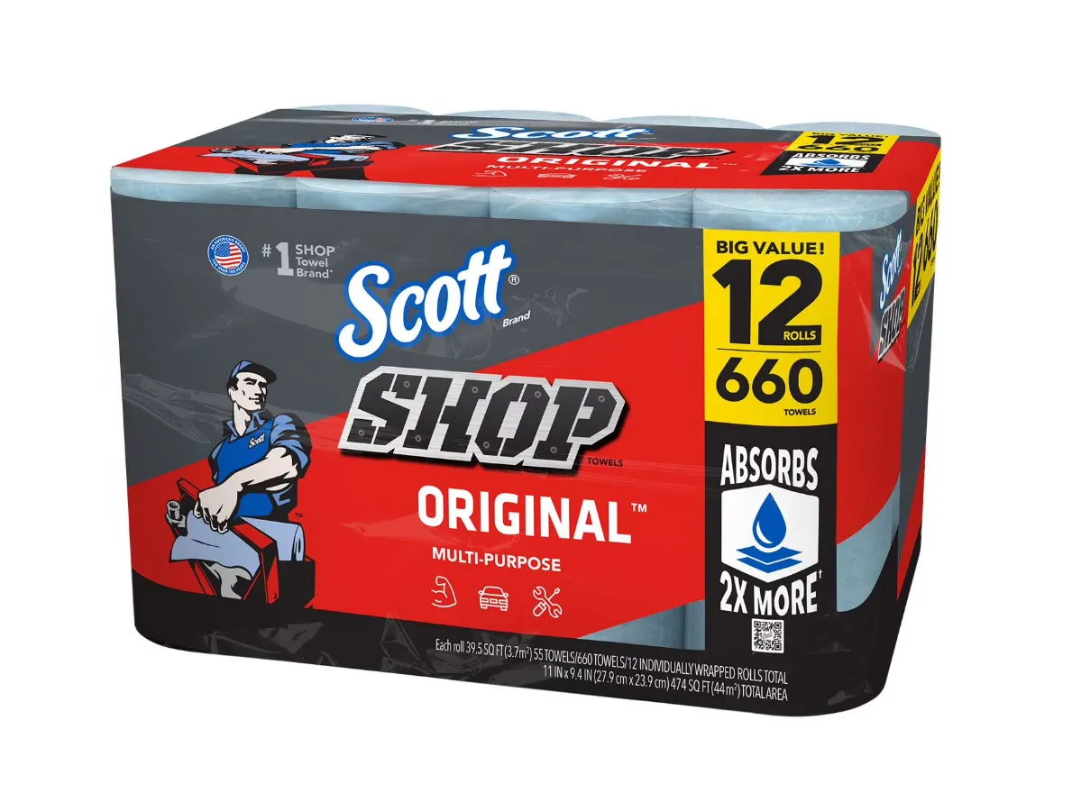 Scott Shop Towels Original (12 rolls)