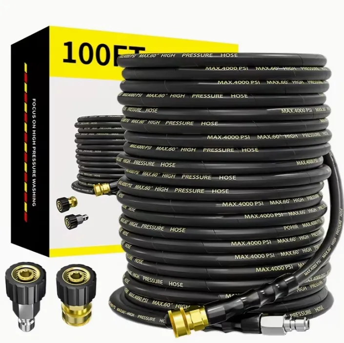 4200PSI Pressure Washer Hose with 3/8" QC fittings