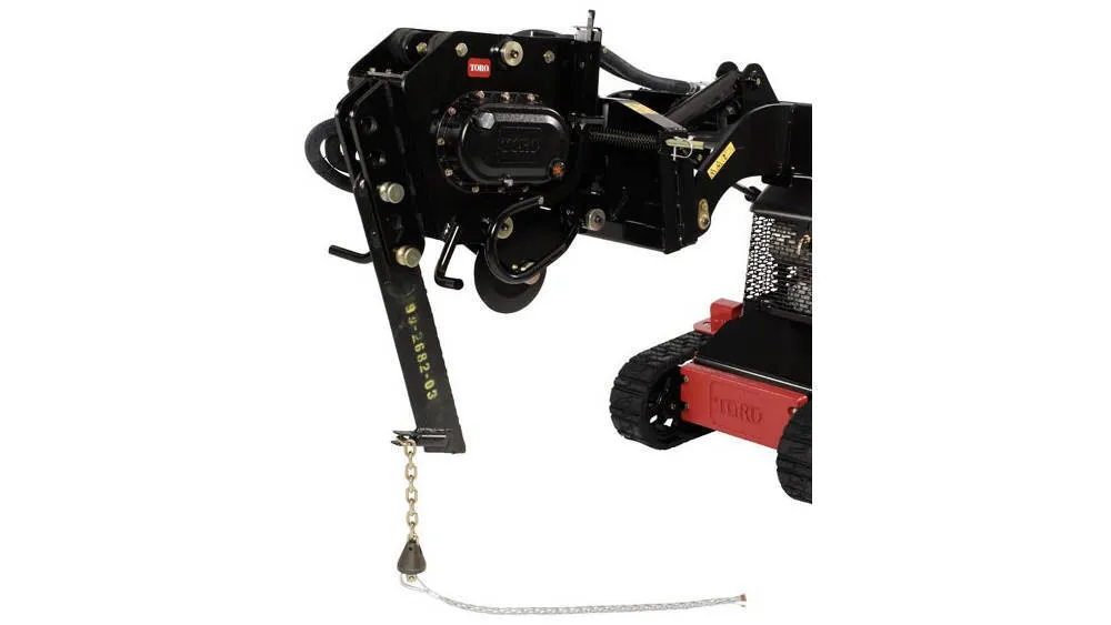 Pipe Puller Vibratory Plow Attachment (Small or Walk Behind Skid)
