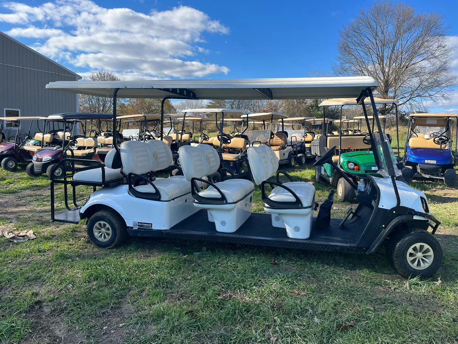 8-Seater gas Golf Car