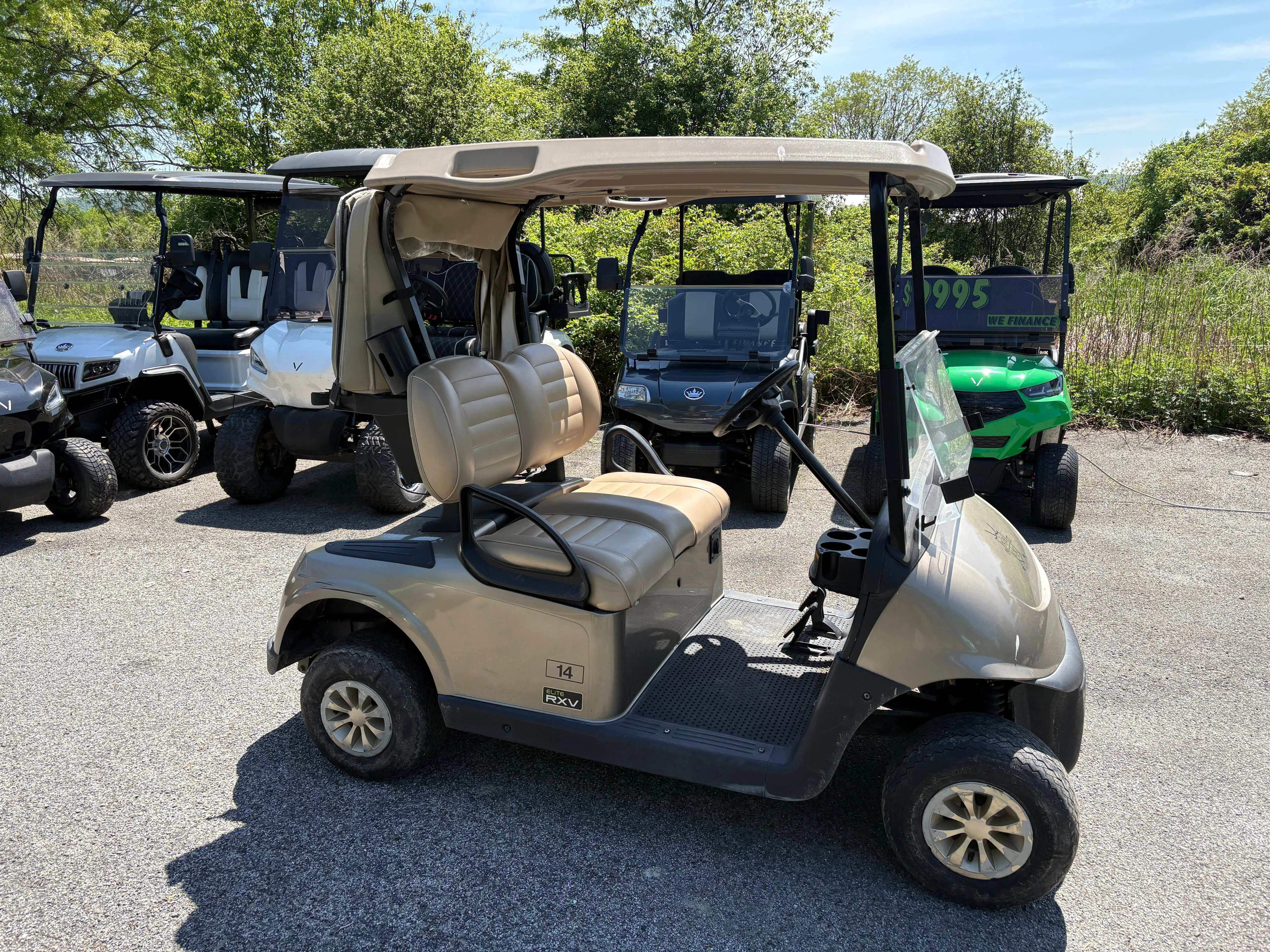 2-Seater Gas Golf Car
