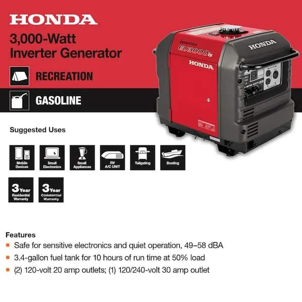 Honda 3000 Inverter
