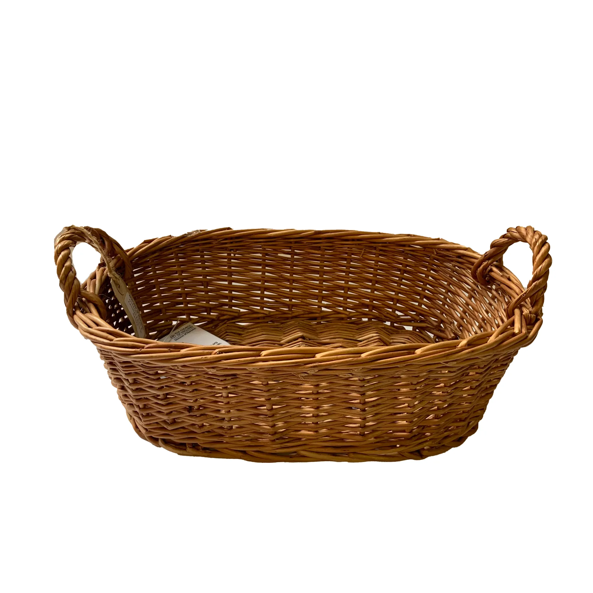 Basket: oval with two handles