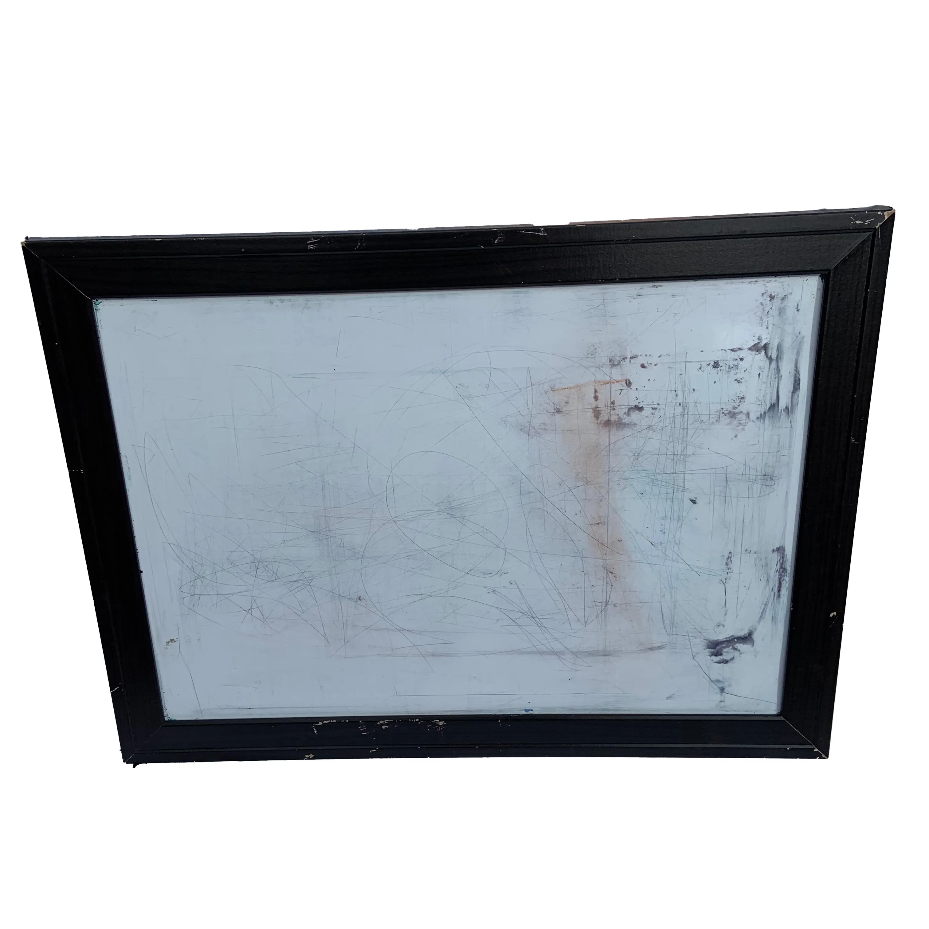Magnetic drywipe white board