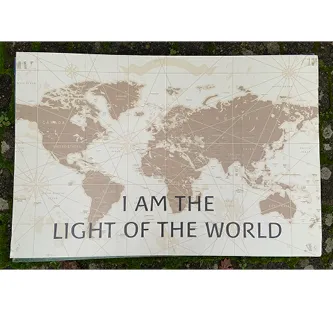 I am the Light of the World Poster Board