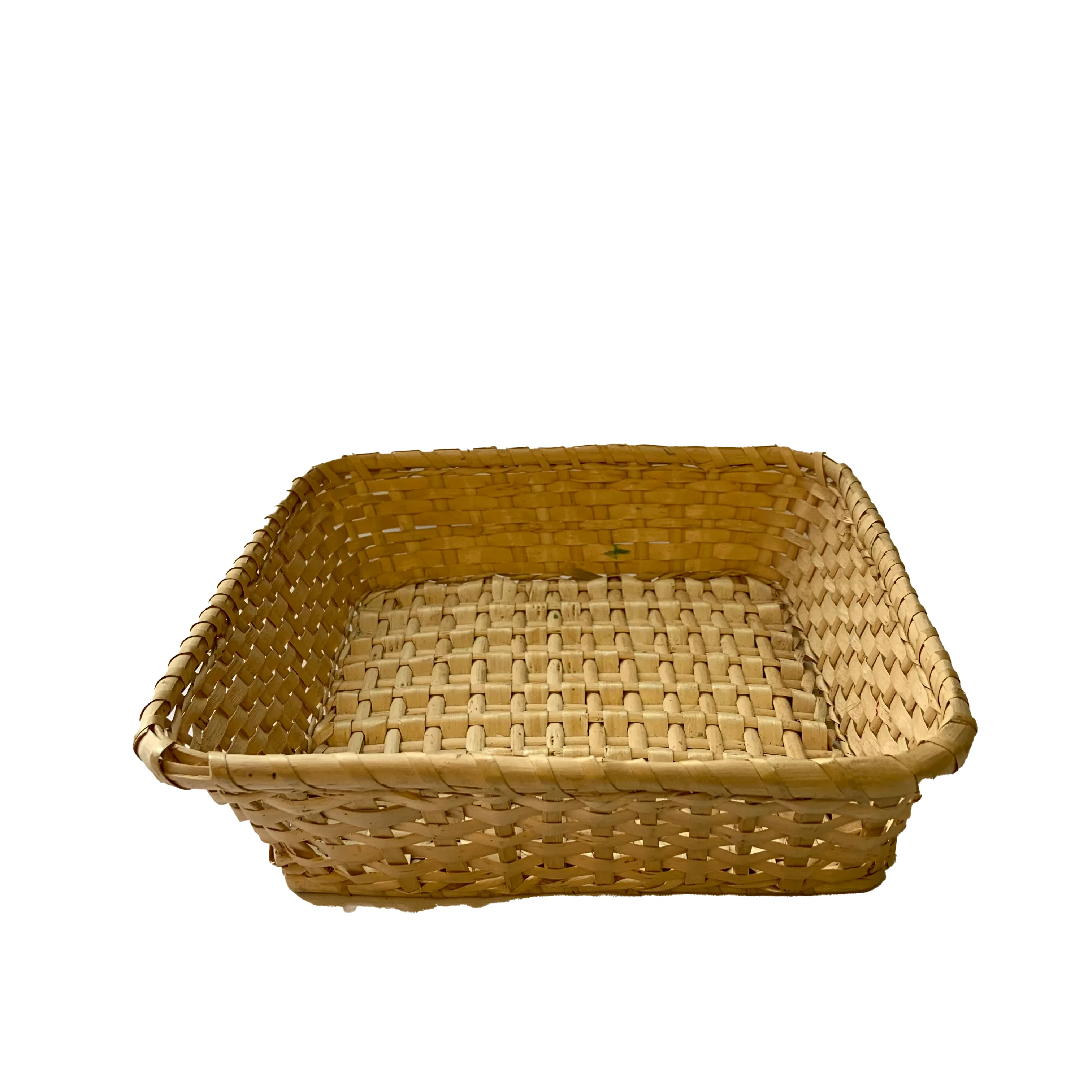 Basket: small wicker square 