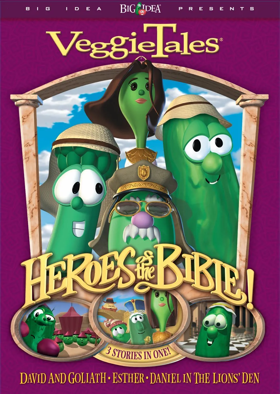 Veggie Tales: Heroes of the Bible Vol 1, dvd