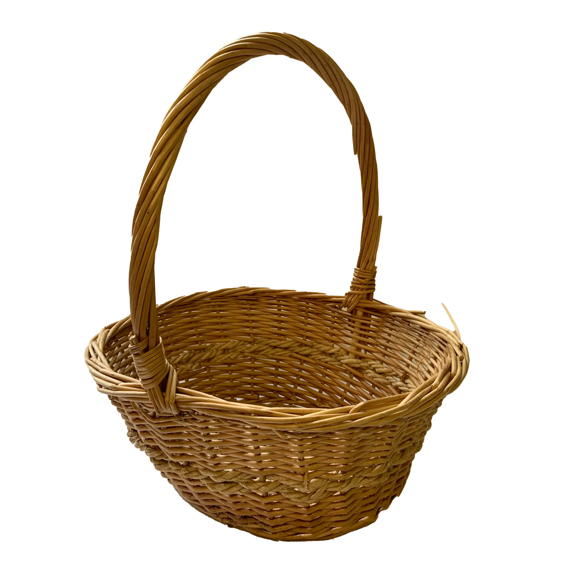 Basket: Round single loop handle