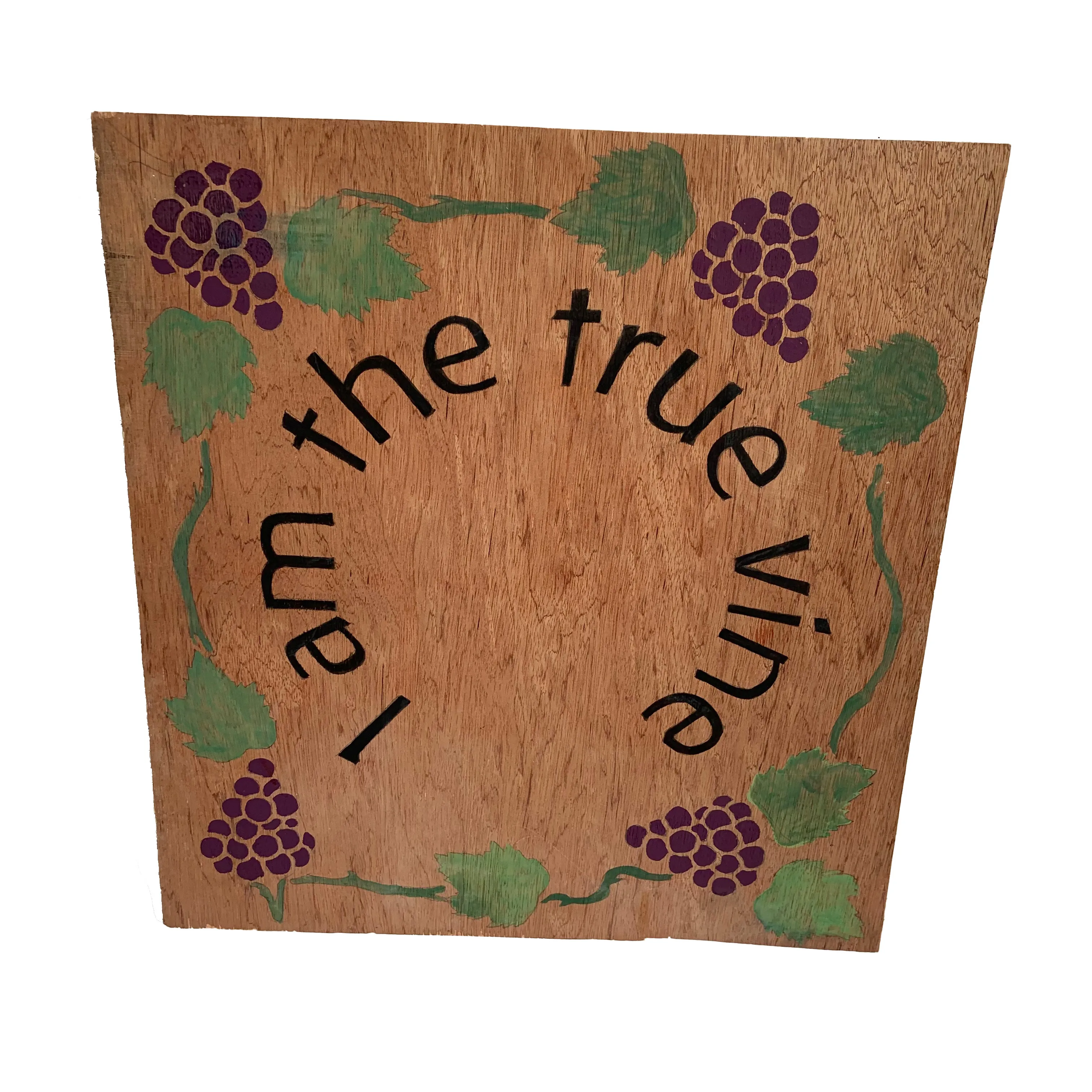 I am the True Vine board