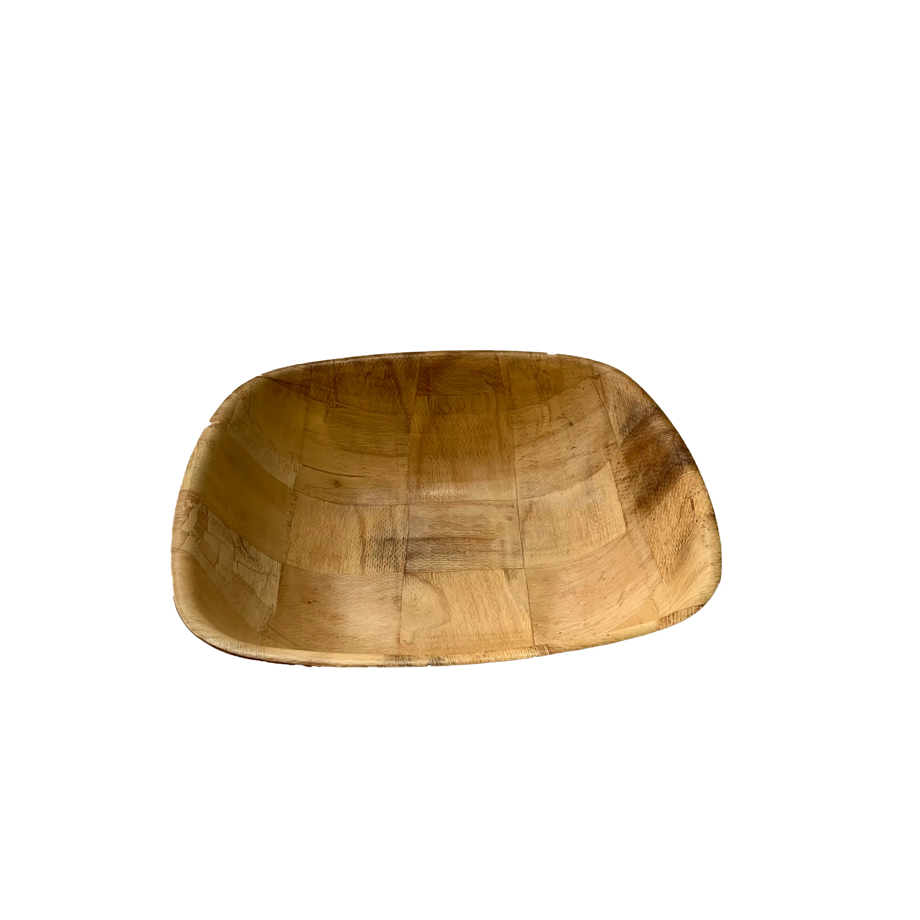Bowl: square bamboo 