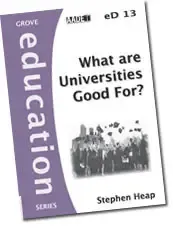 What are universities good for?