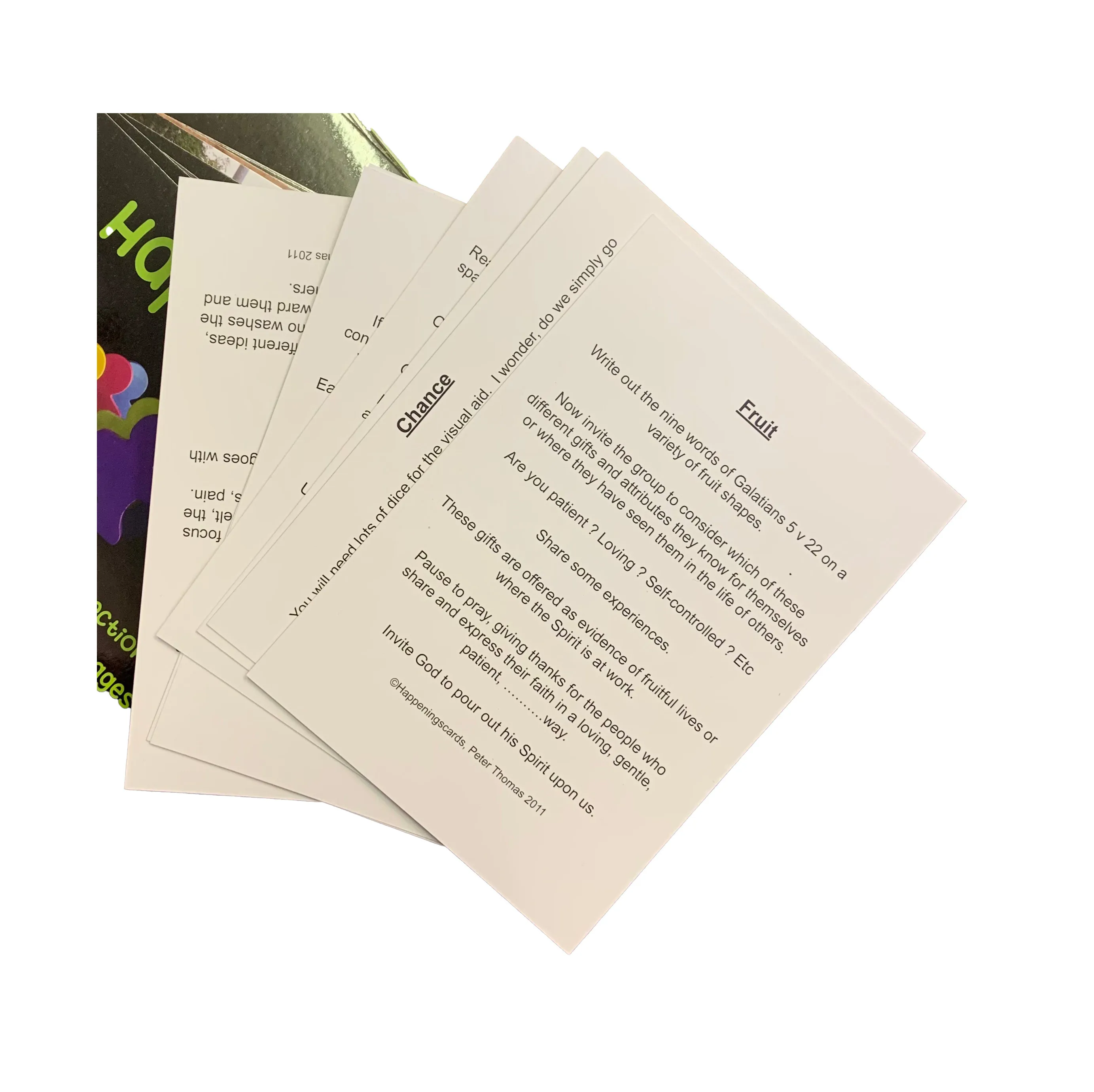 Happenings: a series of guided reflections and prayers using visual images