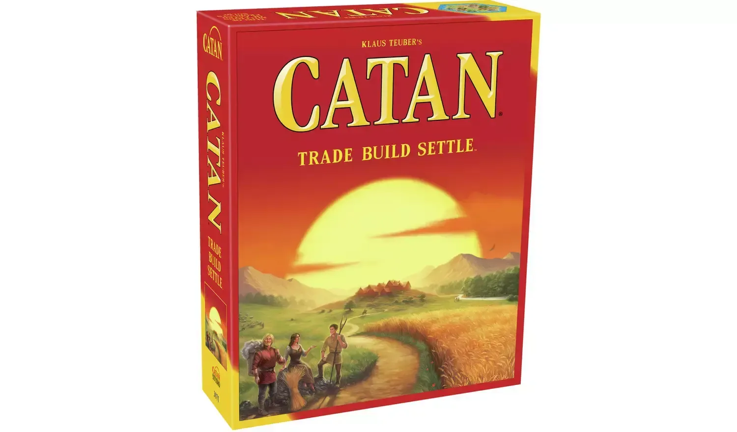 Settlers of Catan: board game and extension pack (two boxes)