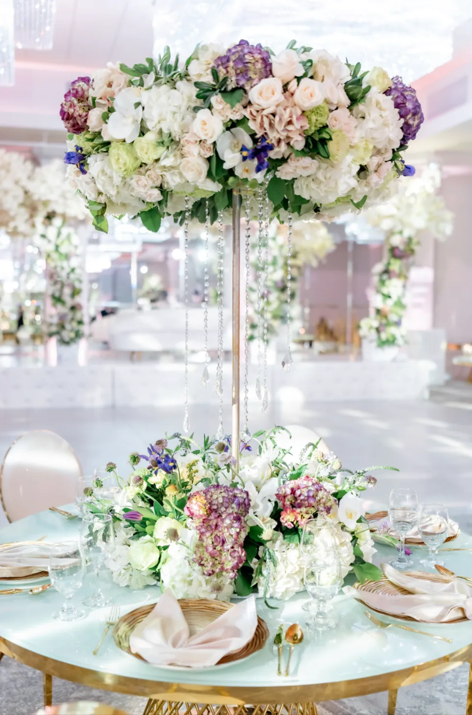 X-Large Circular Iron Centerpiece