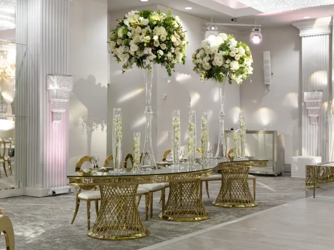 X-Large Clear Cone Glass Centerpiece