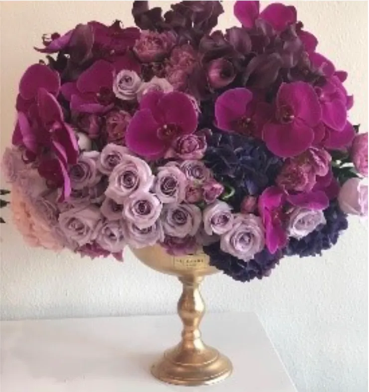 Silver Alexa Ball Centerpiece